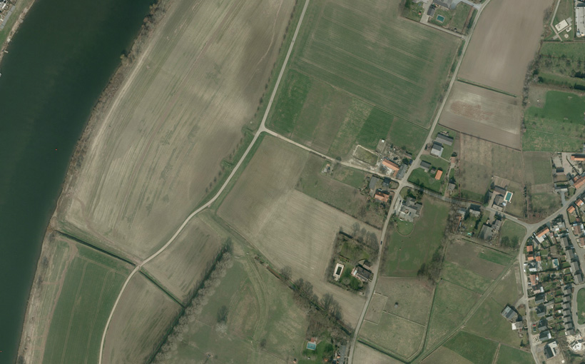 everlosebeek-maasmonding-luchtfoto