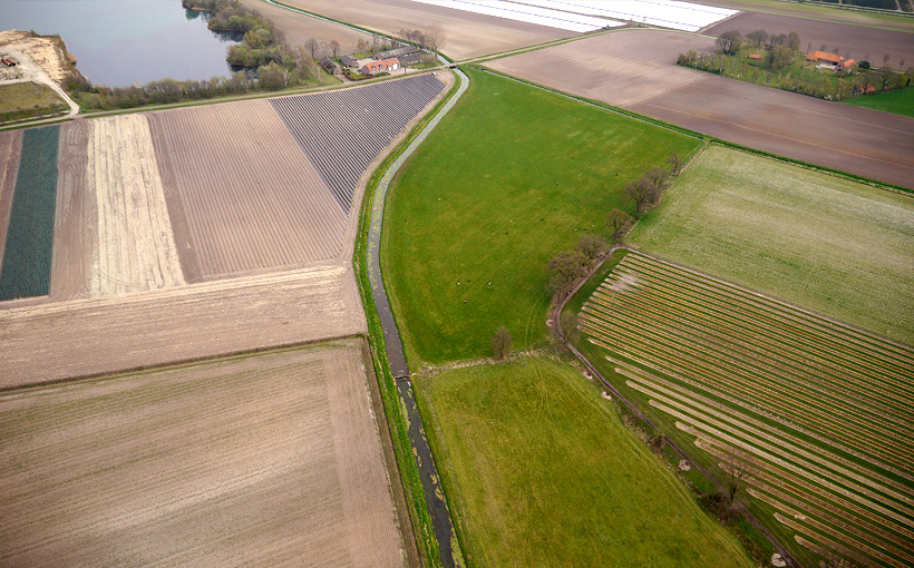 Luchtfoto Lollebeek april 2014